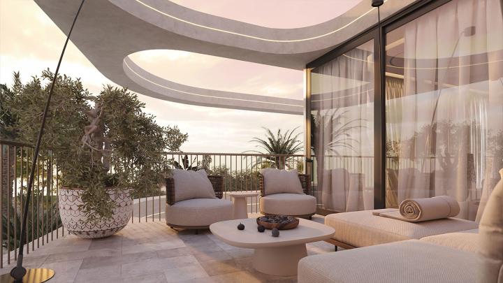 Außergewöhnliches Duplex-Penthouse mit Meerblick in San Agustin