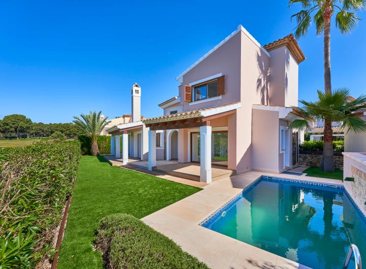 Golfvilla mit 3 Schlafzimmern und privatem Pool in der Nähe von Puerto Adriano, Santa Ponsa