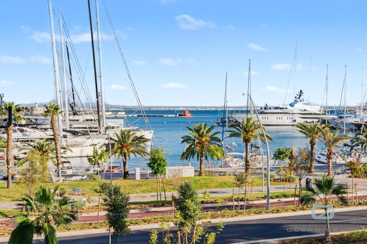 Renovierte Wohnung mit Hafenblick am Paseo Marítimo in Palma