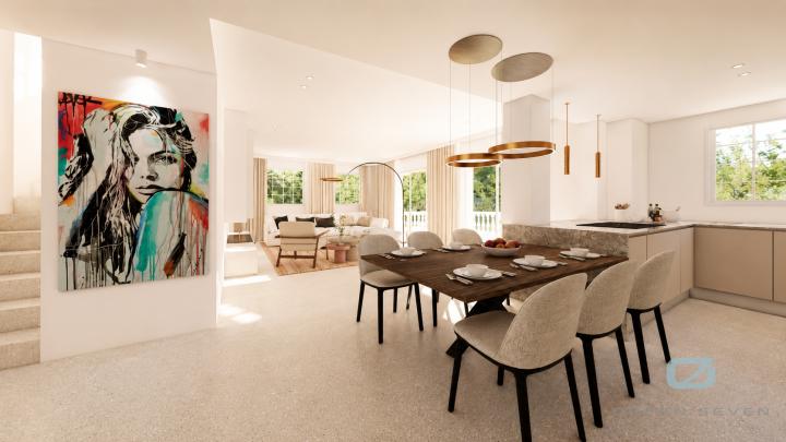 Modernes Penthouse in zweiter Meereslinie mit privater Dachterrasse